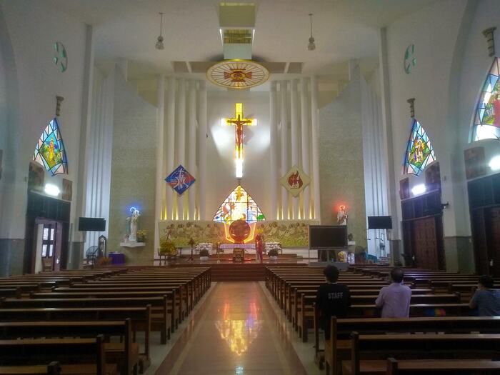 nhà thờ giáo xứ Tân Phước
