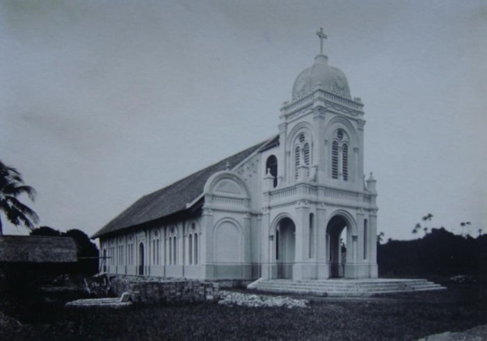nhà thờ Tân Quy năm 1923